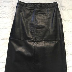 Gap Leather Skirt